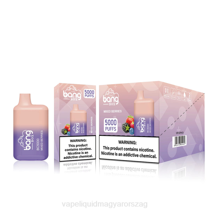 Bang Box bc5000 eldobható 8LNP87 - Vape E Cigi