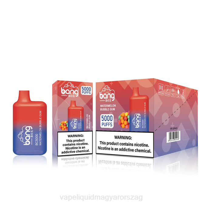 Bang Box bc5000 eldobható 8LNP87 - Vape E Cigi