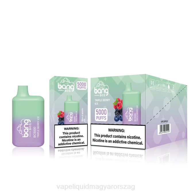 Bang Box bc5000 eldobható 8LNP87 - Vape E Cigi