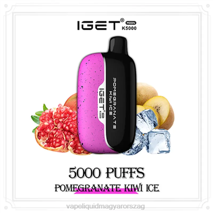 IGET Moon K5000 gránátalma kiwi jég 4VL017 - Vape Mod
