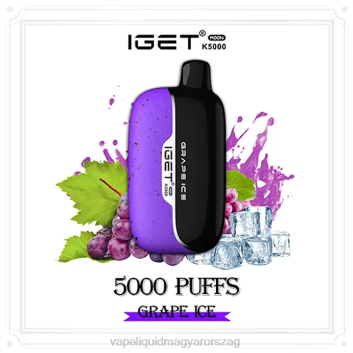 IGET Moon K5000 szőlőjég 4VL04 - Vape Pen
