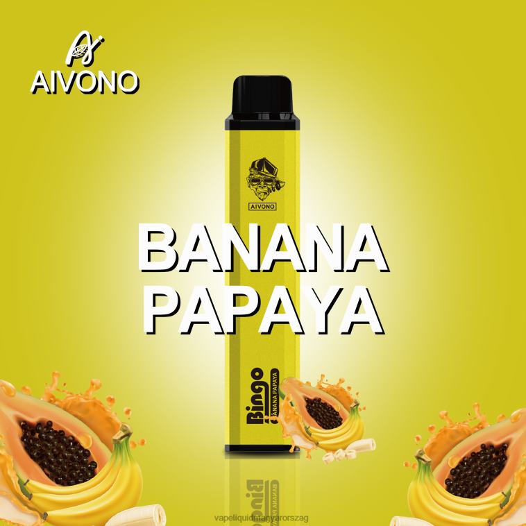 Aivono AIM BINGO 4000 banán papaya 8H800137 - Vape E Cigi