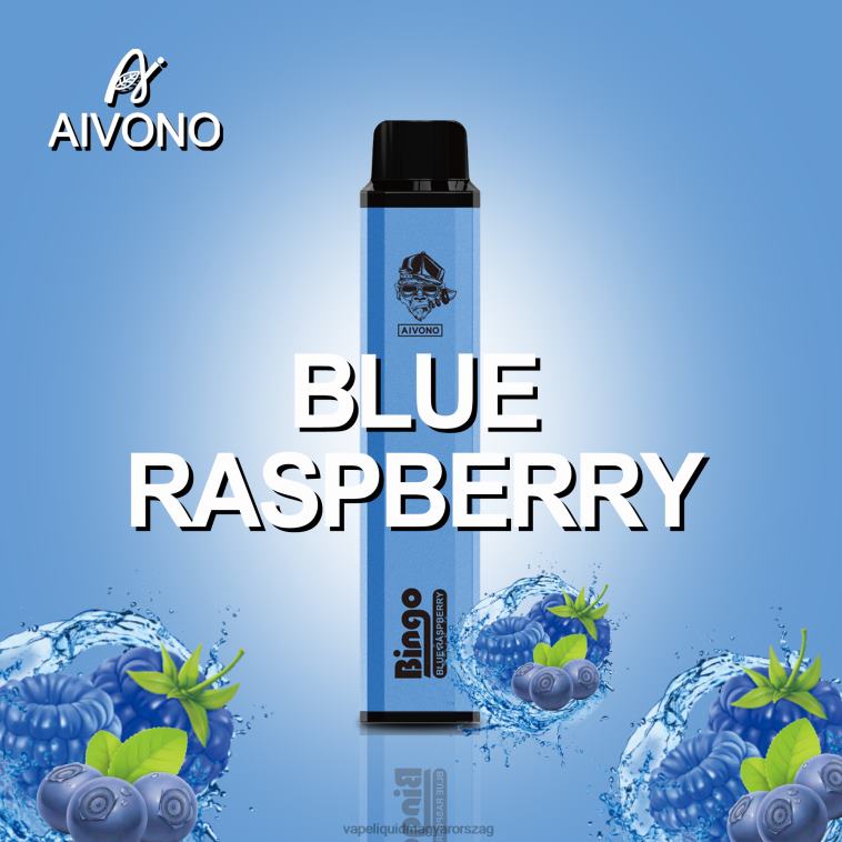 Aivono AIM BINGO 4000 kék málna 8H800143 - Vape Liquid