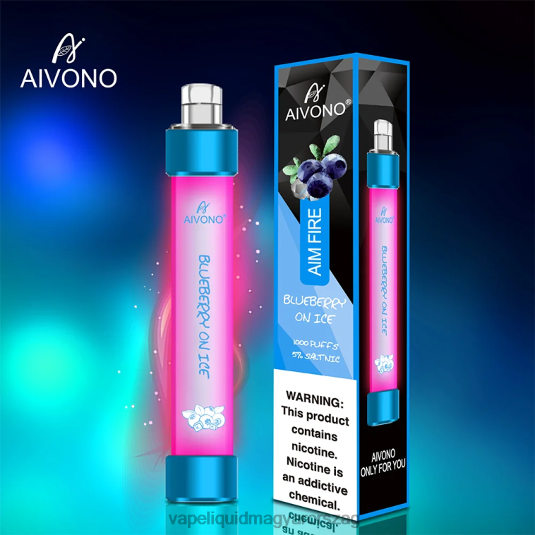 Aivono AIM FIRE 1000 áfonya jégen 8H800326 - Vape Magyarország