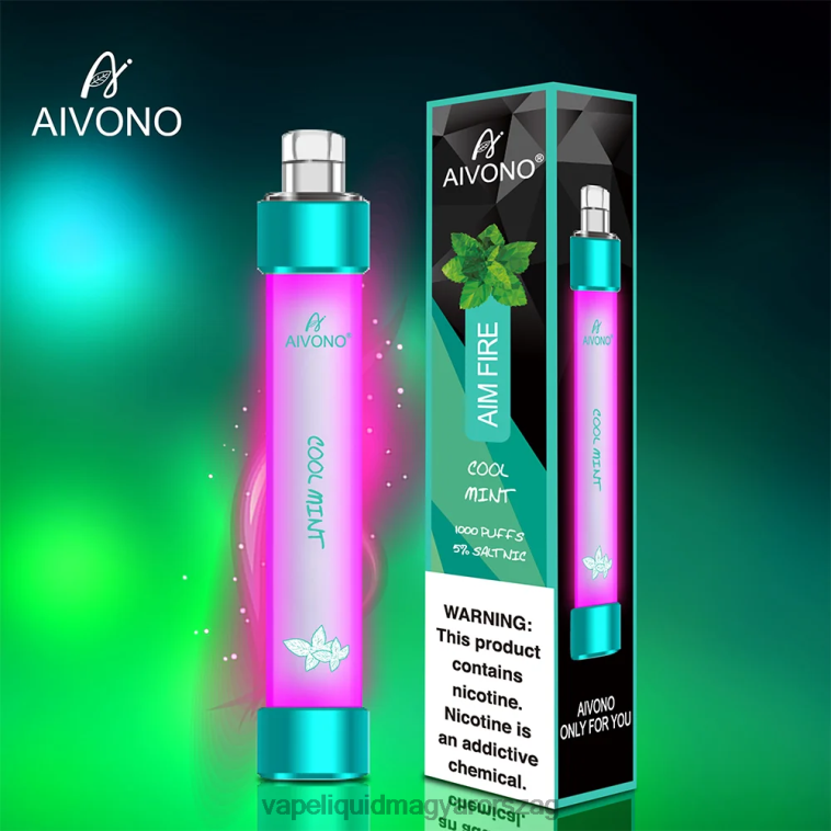 Aivono AIM FIRE 1000 hűvös menta 8H800328 - Vape Liquid