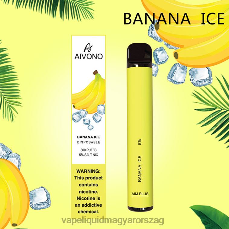 Aivono AIM PLUS 800 banán jég 8H800171 - Vape Magyarország
