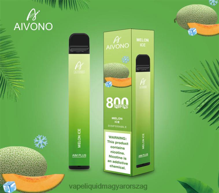 Aivono AIM PLUS 800 dinnye jég 8H800187 - Vape E Cigi