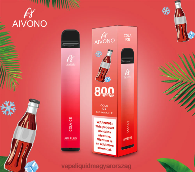 Aivono AIM PLUS 800 kóla jég 8H800176 - Vape Magyarország