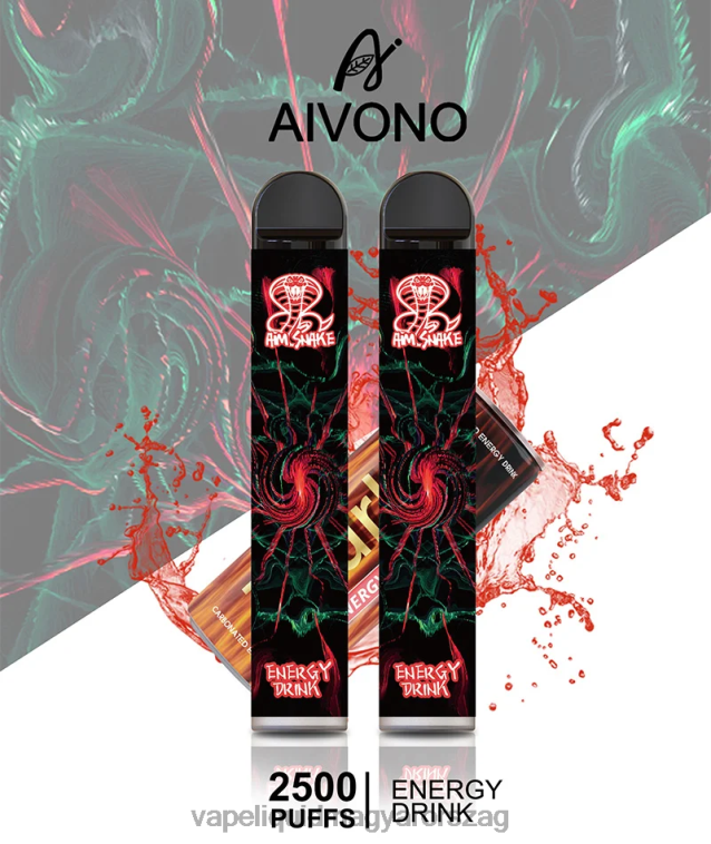 Aivono AIM SNAKE 2500 energiaital 8H800305 - E-Liquid Utántöltő Folyadék
