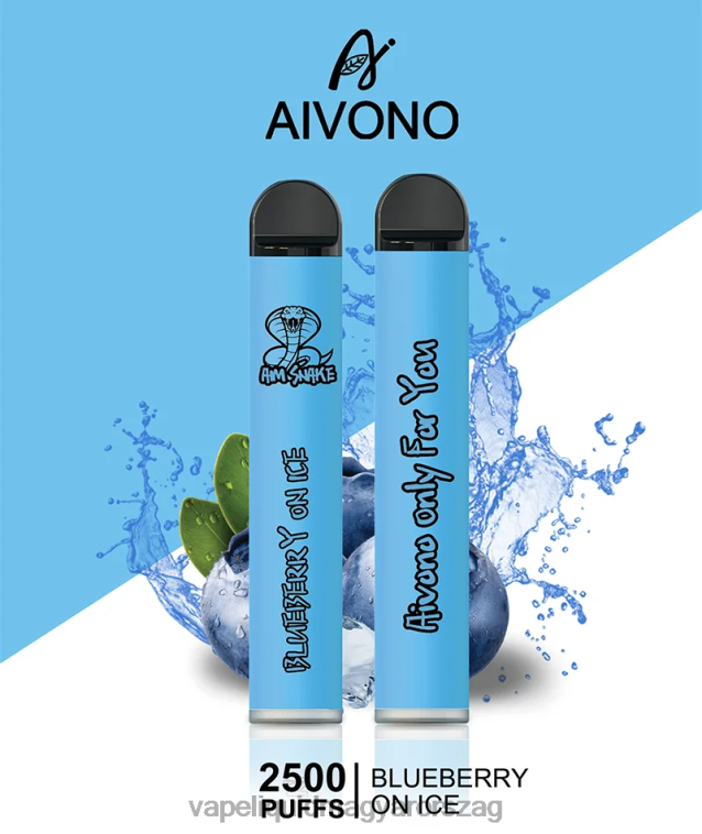 Aivono AIM SNAKE 2500 áfonya jégen 8H800299 - Vape Pen