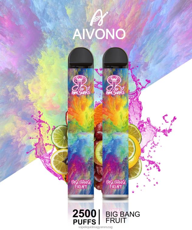 Aivono AIM SNAKE 2500 ősrobbanás gyümölcs 8H800322 - Vape E Cigi
