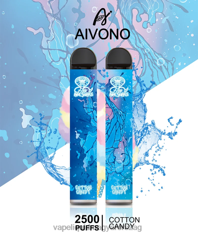 Aivono AIM SNAKE 2500 vattacukor 8H800303 - Vape Liquid