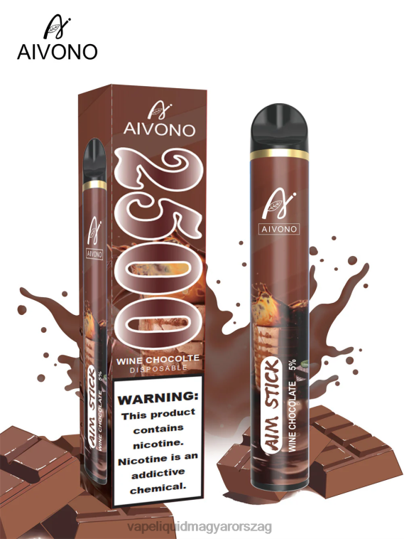 Aivono AIM STICK 2500 boros csokoládé 8H800156 - Vape Magyarország