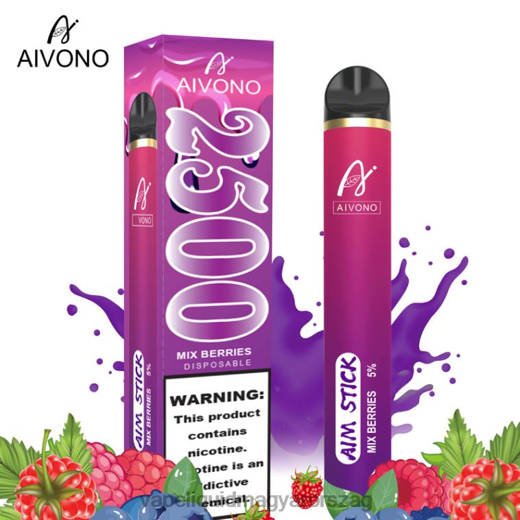 Aivono AIM STICK 2500 keverjük össze a bogyókat 8H800158 - Vape Liquid