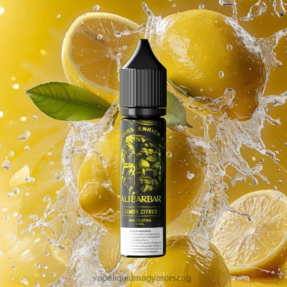 Alibarbar vízipipa ónix citrom citrus L268B108 - Vape Liquid