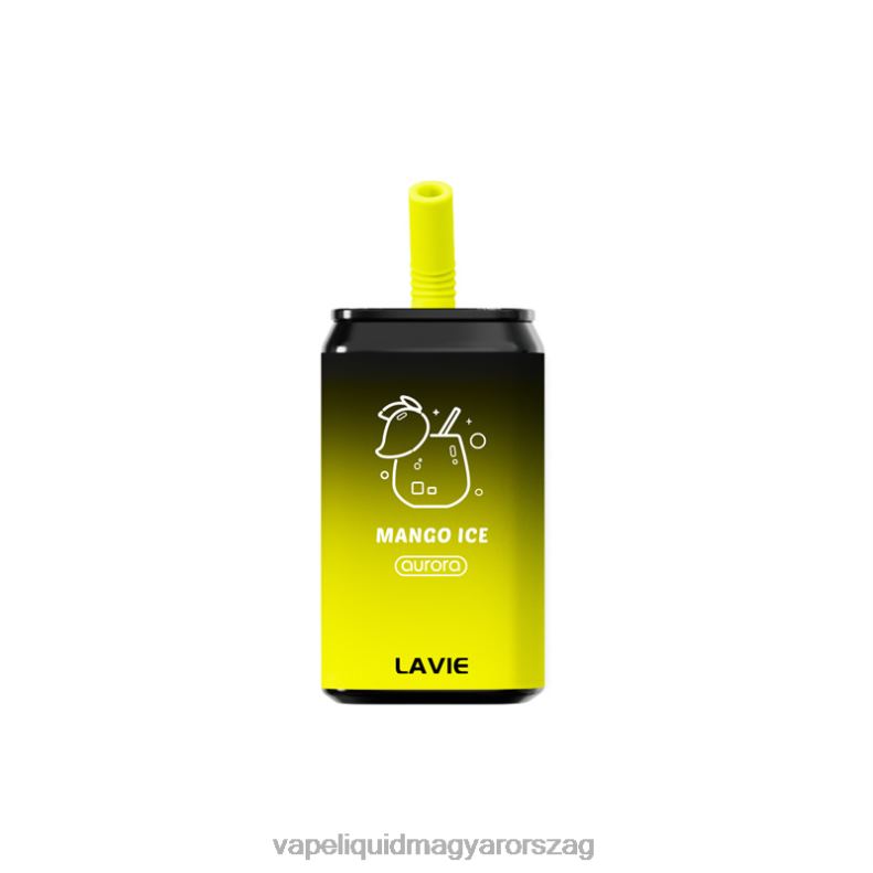 LAVIE Aurora 11000 fújás mangó jég 4PXV4143 - Vape Liquid