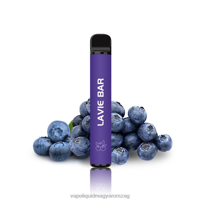 LAVIE BAR 2%-os verzió 800 fújás áfonya 4PXV4318 - Vape Liquid