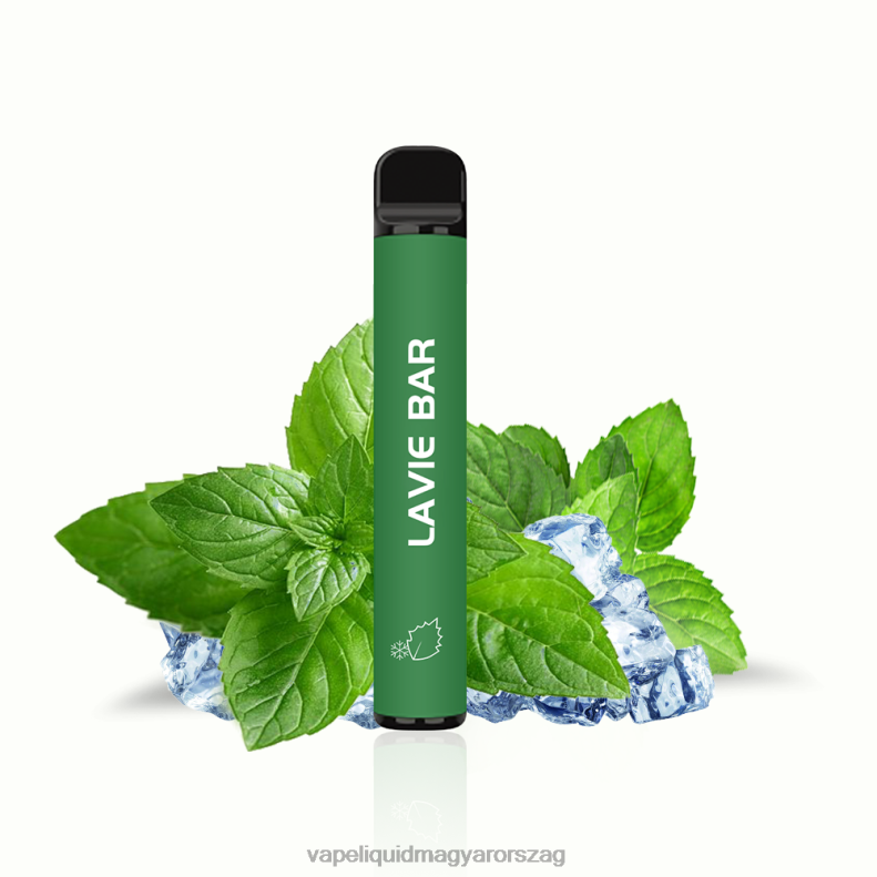 LAVIE BAR 2%-os verzió 800 fújás hűvös menta 4PXV4320 - E-Liquid Utántöltő Folyadék