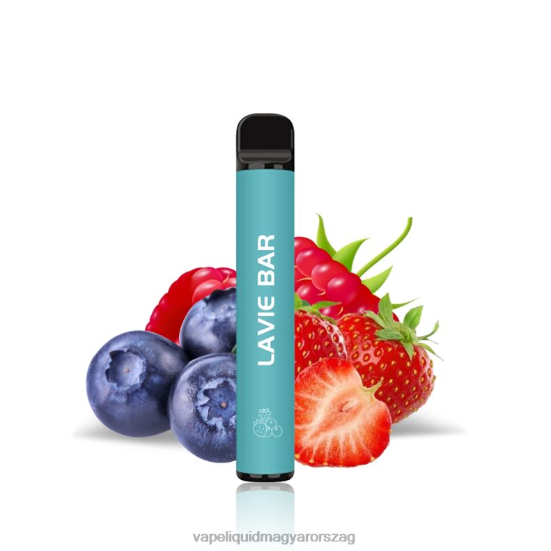 LAVIE BAR 2%-os verzió 800 fújás keverjük össze a bogyót 4PXV4323 - Vape Liquid