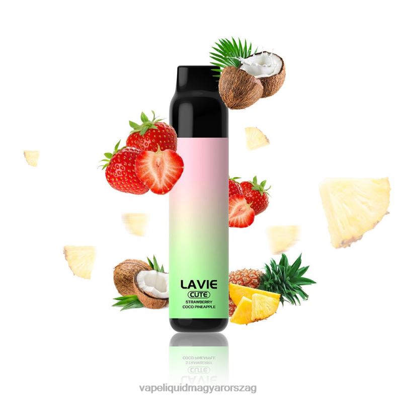 LAVIE BAR 3000 fújás epres kókusz alma 4PXV4291 - Vape Magyarország
