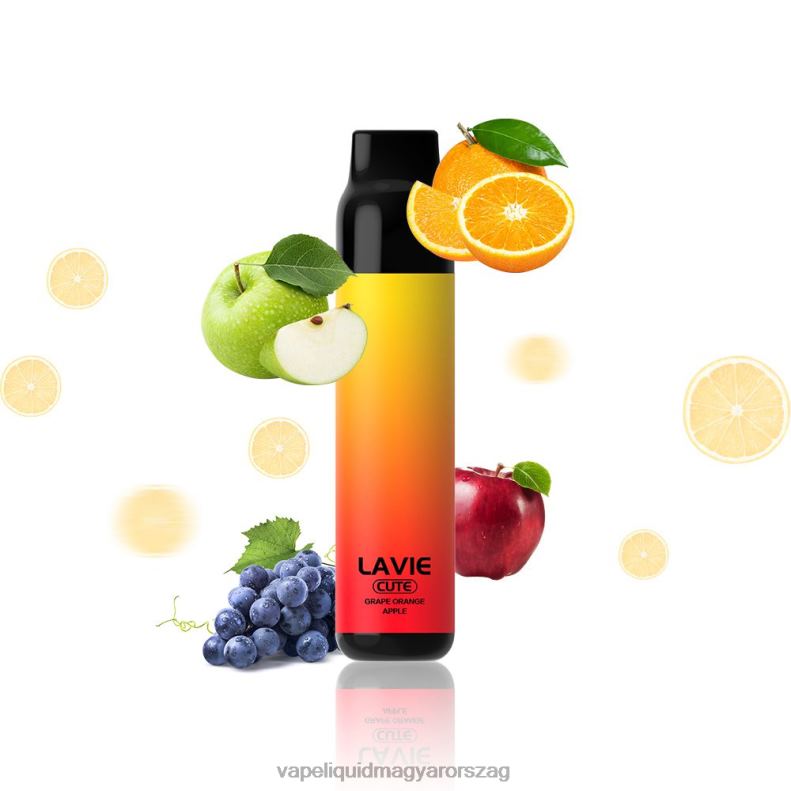 LAVIE BAR 3000 fújás szőlő narancs alma 4PXV4288 - Vape Liquid