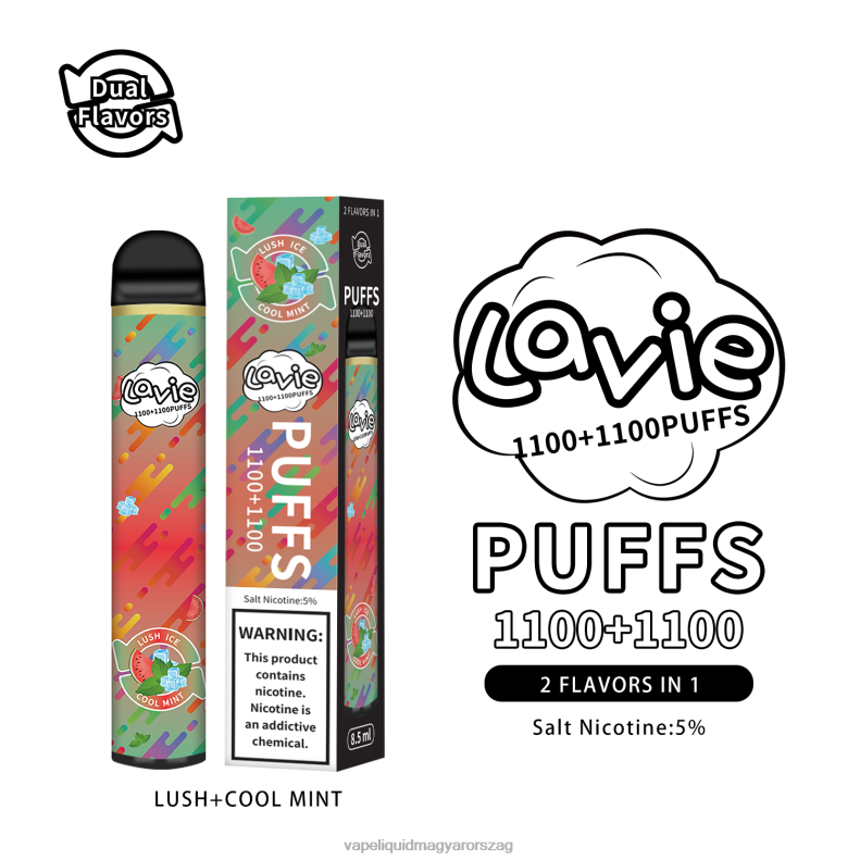 LAVIE BAR Switch 2200 fújás buja/hűvös menta 4PXV4294 - Vape Pen