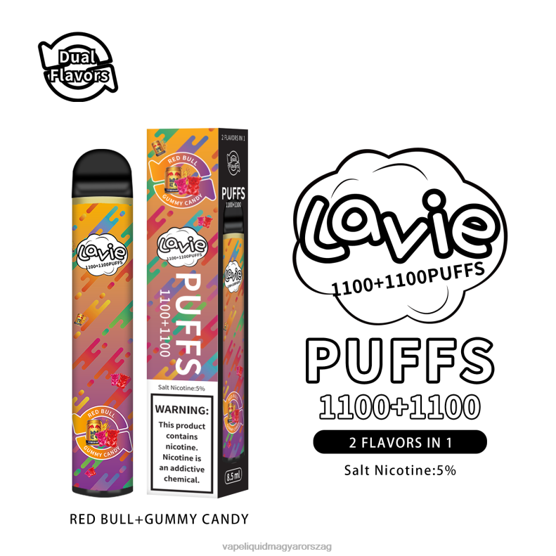 LAVIE BAR Switch 2200 fújás red bull/gumicukorka 4PXV4299 - Vape Pen