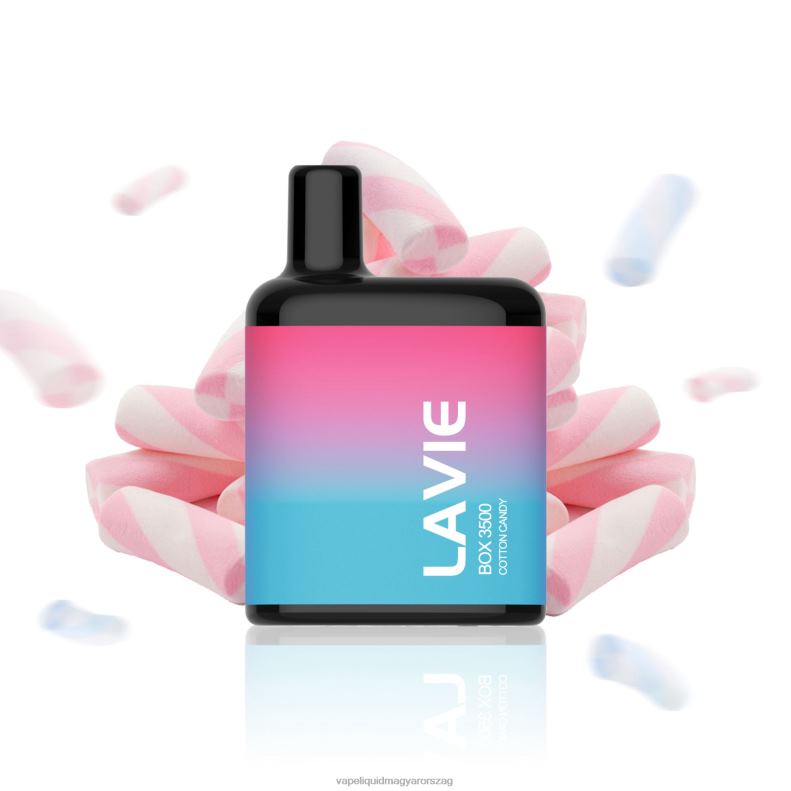 LAVIE BOX 3500 fújás vattacukor 4PXV4210 - E-Liquid Utántöltő Folyadék