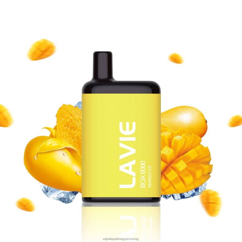 LAVIE BOX 6000 fújás mangó jég 4PXV4201 - Vape Magyarország