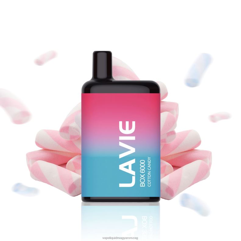 LAVIE BOX 6000 fújás vattacukor 4PXV4206 - Vape Magyarország