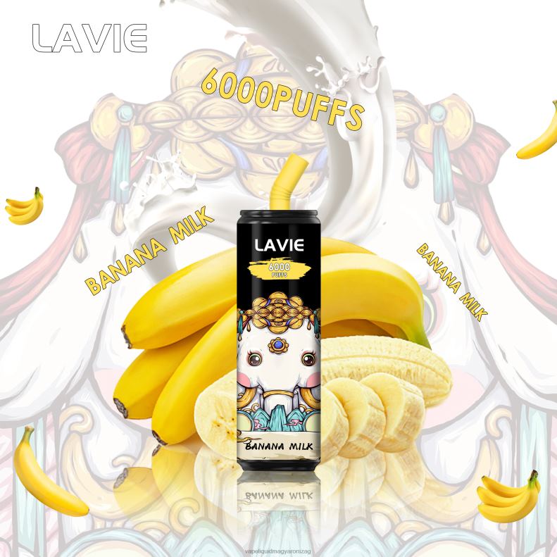 LAVIE Coke BAR 6000 fújás banán tej 4PXV4274 - Vape Pen