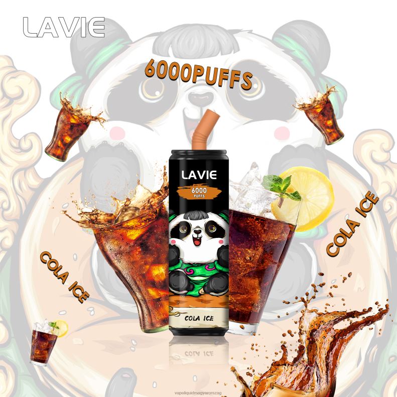 LAVIE Coke BAR 6000 fújás kóla jég 4PXV4276 - Vape Magyarország