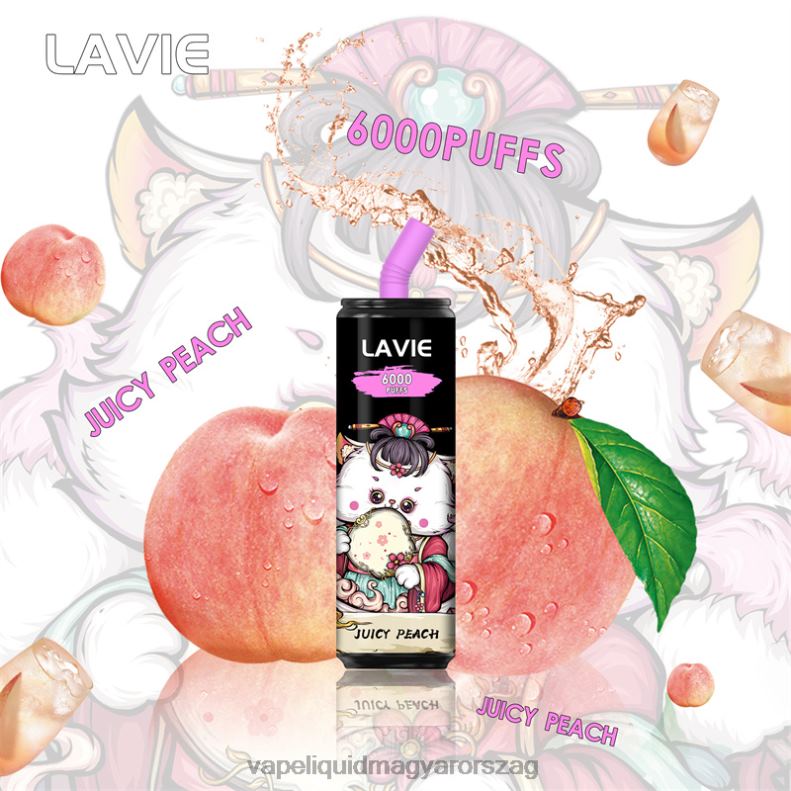 LAVIE Coke BAR 6000 fújás lédús őszibarack 4PXV4271 - Vape Magyarország