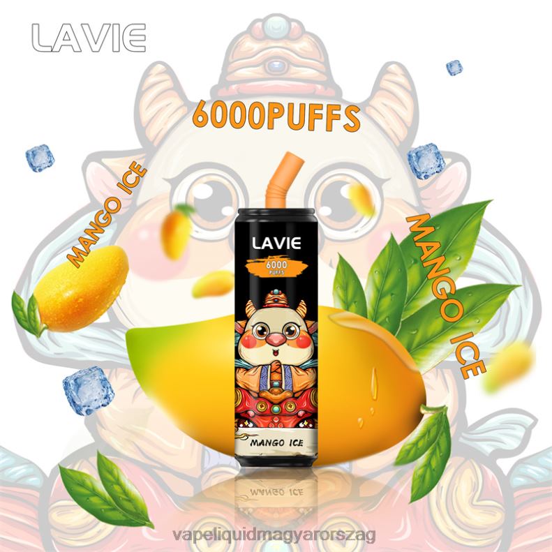 LAVIE Coke BAR 6000 fújás mangó jég 4PXV4270 - E-Liquid Utántöltő Folyadék