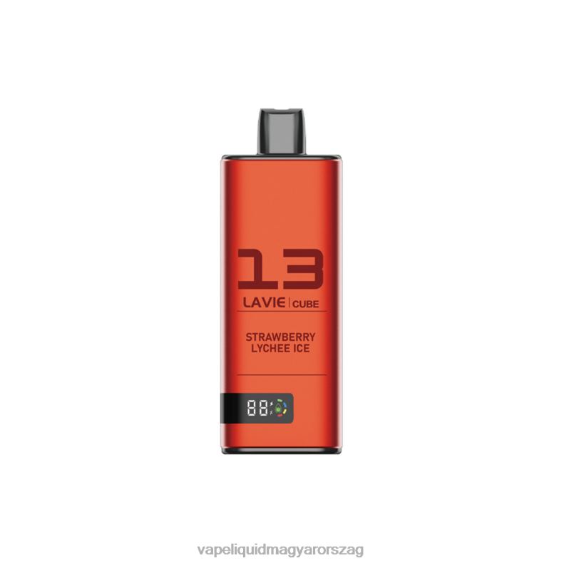 LAVIE Cube 20000 fújás epres licsi jég 4PXV447 - Vape E Cigi