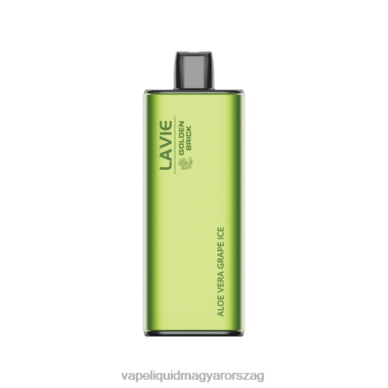 LAVIE GOLDEN BRICK 10000 fújás aloe vera szőlőjég 4PXV451 - Vape Magyarország