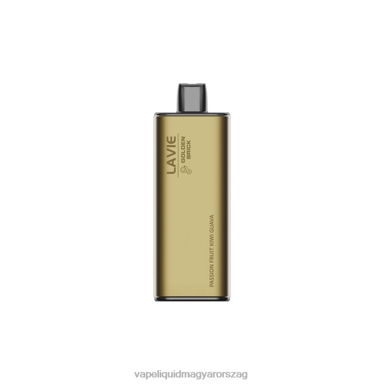 LAVIE GOLDEN BRICK 10000 fújás maracuja kiwi guava 4PXV463 - Vape Liquid