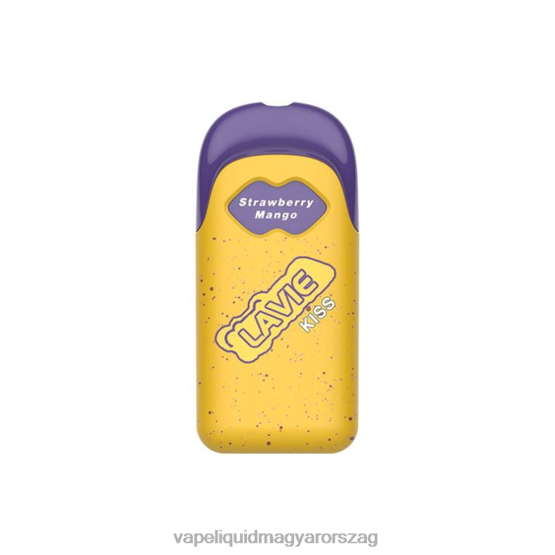 LAVIE KISS 8000 fújás epres mangó 4PXV4113 - Vape Liquid