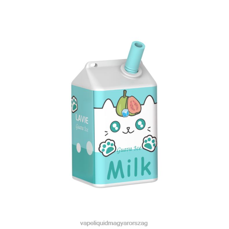 LAVIE MILK 7000 fújás guava jég 4PXV4181 - Vape Magyarország