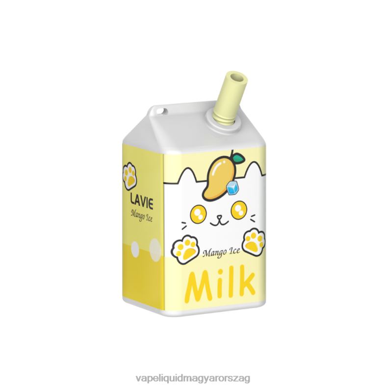 LAVIE MILK 7000 fújás mangó jég 4PXV4178 - Vape Liquid