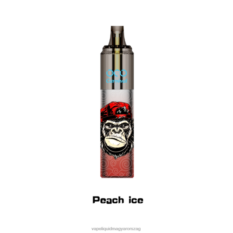 LAVIE OCO karnevál 10000 fújás barack jég 4PXV4355 - E-Liquid Utántöltő Folyadék
