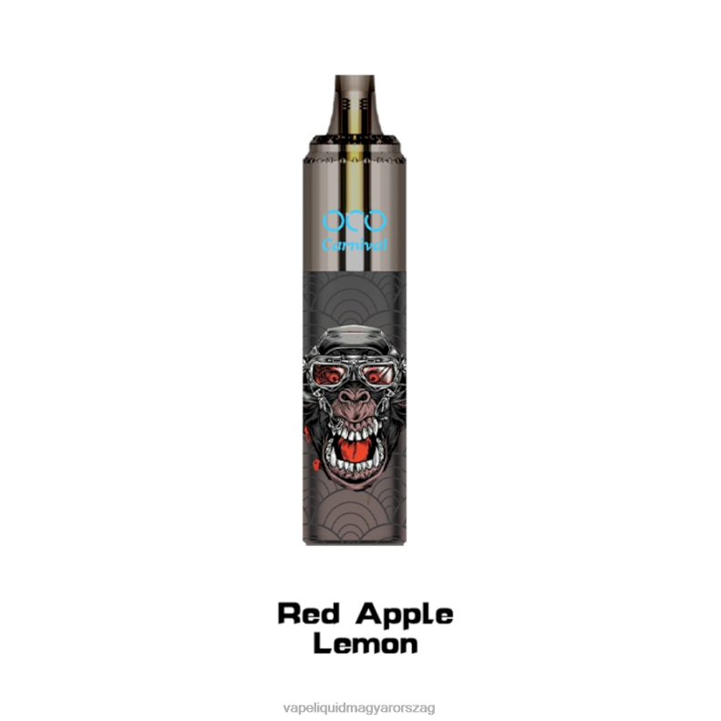 LAVIE OCO karnevál 10000 fújás piros alma citrom 4PXV4356 - Vape Magyarország