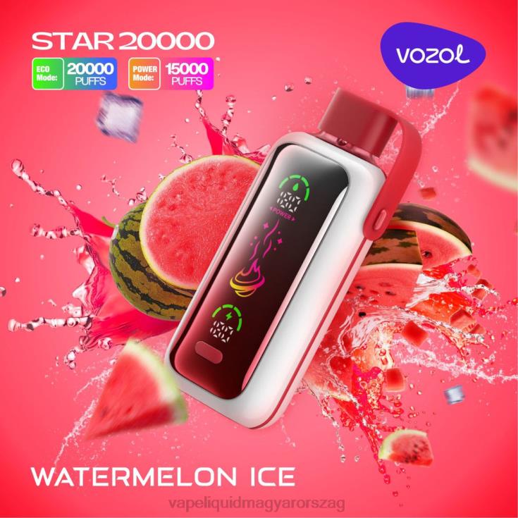 VOZOL STAR 20000 görögdinnye jég V260L3 | Vape Liquid