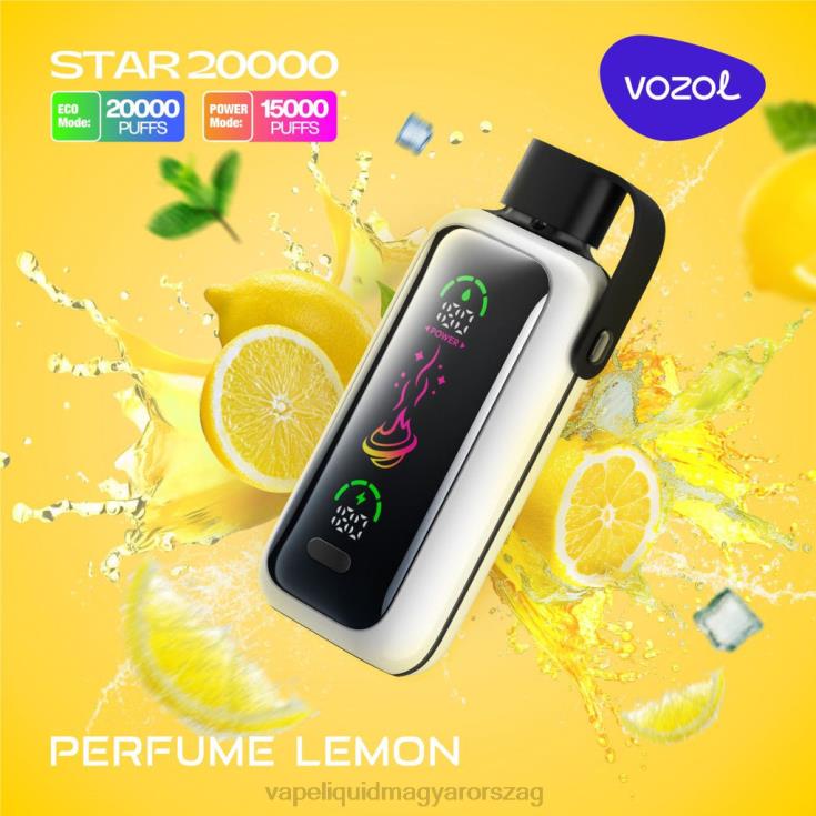 VOZOL STAR 20000 parfüm citrom V260L17 | Vape E Cigi