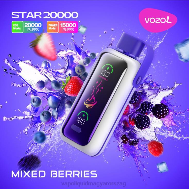 VOZOL STAR 20000 vegyes bogyók V260L14 | Vape Pen