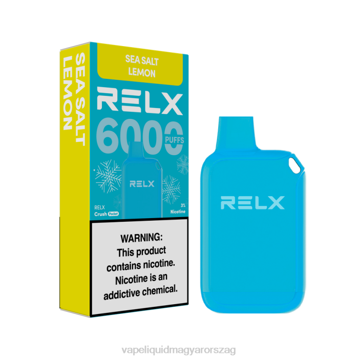RELX Crush Pocket 6000 jeges tengeri só citrom Z6L011 Vape Magyarország