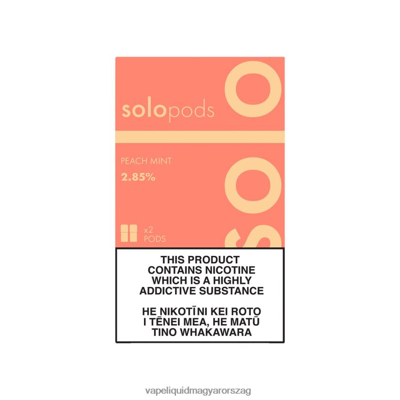 Solo cseredoboz 2 db barack menta 84B08857 - Vape E Cigi