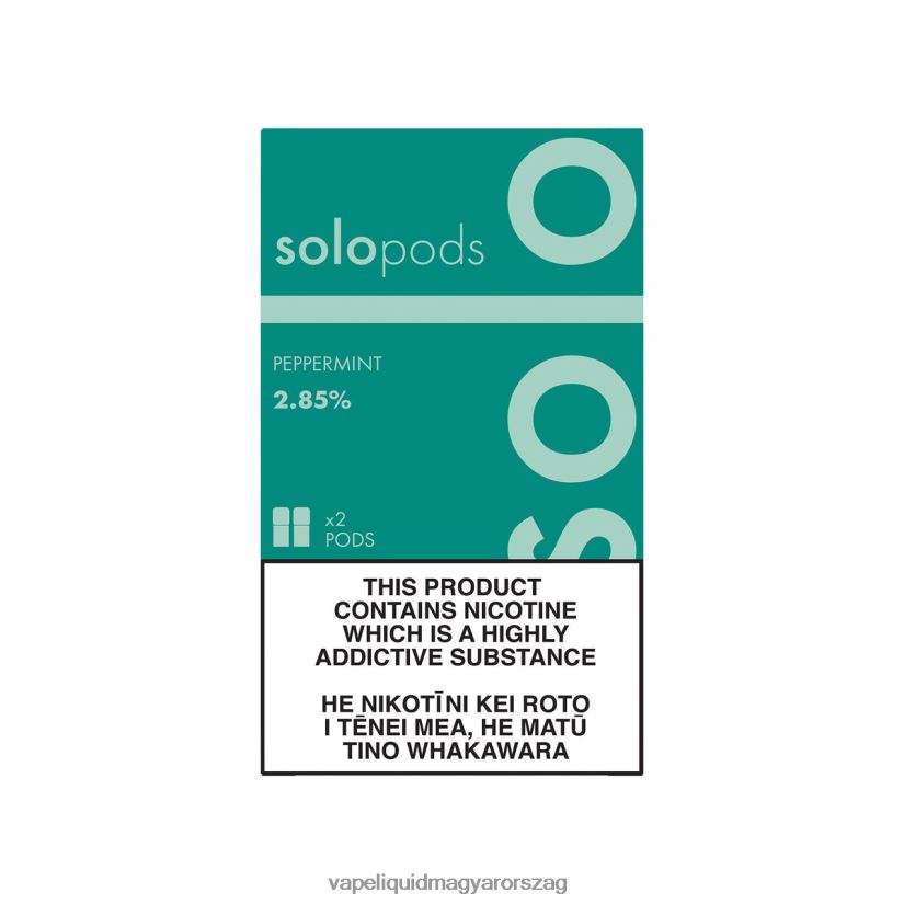 Solo cseredoboz 2 db borsmenta 84B08863 - Vape Liquid
