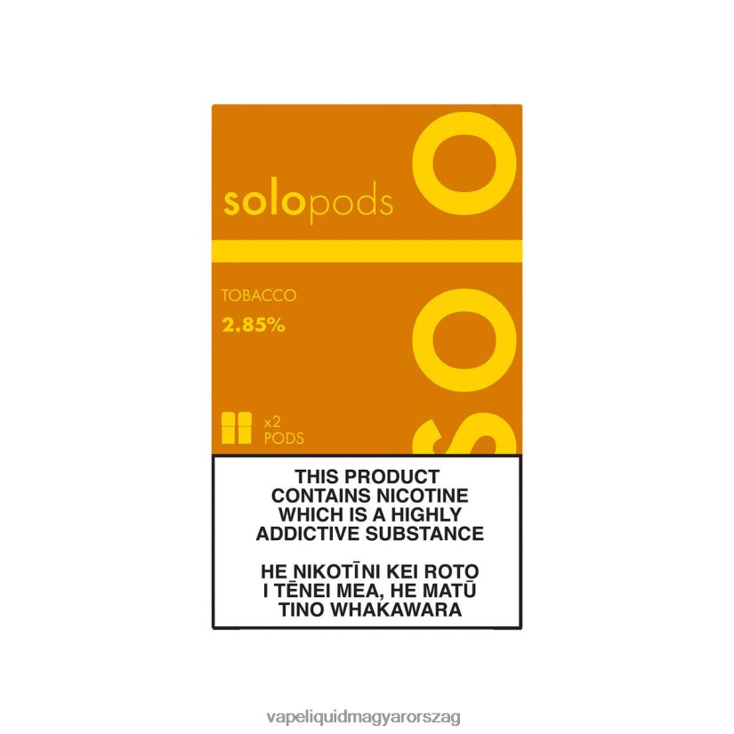 Solo cseredoboz 2 db dohány 84B08850 - E-Liquid Utántöltő Folyadék
