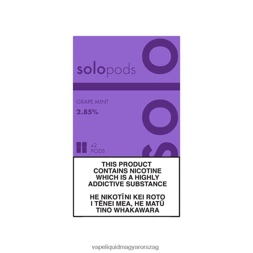 Solo cseredoboz 2 db szőlő menta 84B08854 - Vape Pen